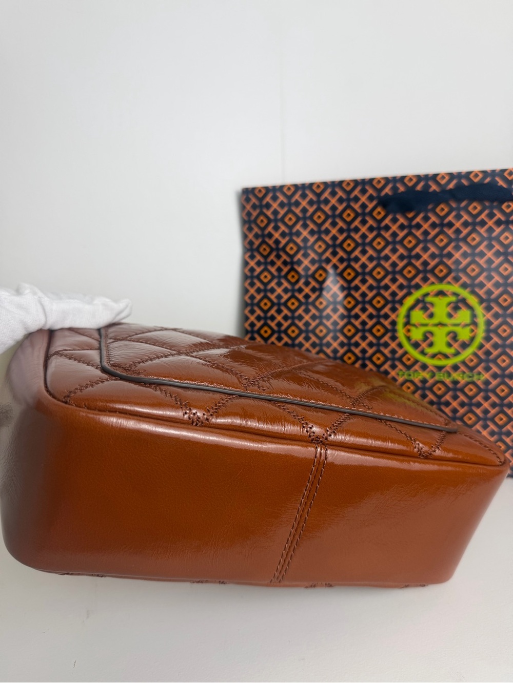 NWT Tory Burch Willa Shine Small Shoulder Bag - Picture 9 of 15